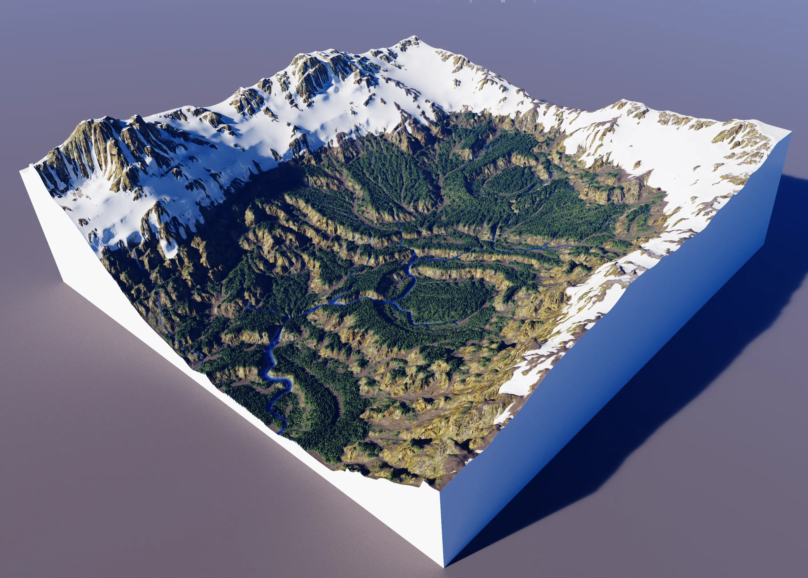 World Creator Terrain Sample 48